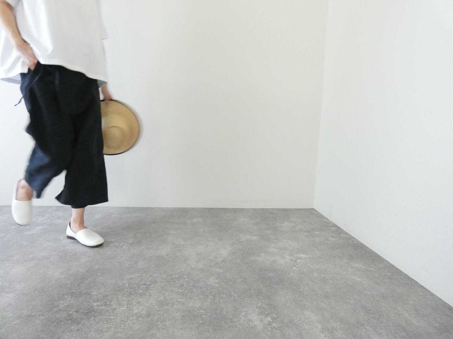 TRAVAIL MANUEL(トラバイユマニュアル) フレンチリネンキャンバスラップパンツの商品画像6