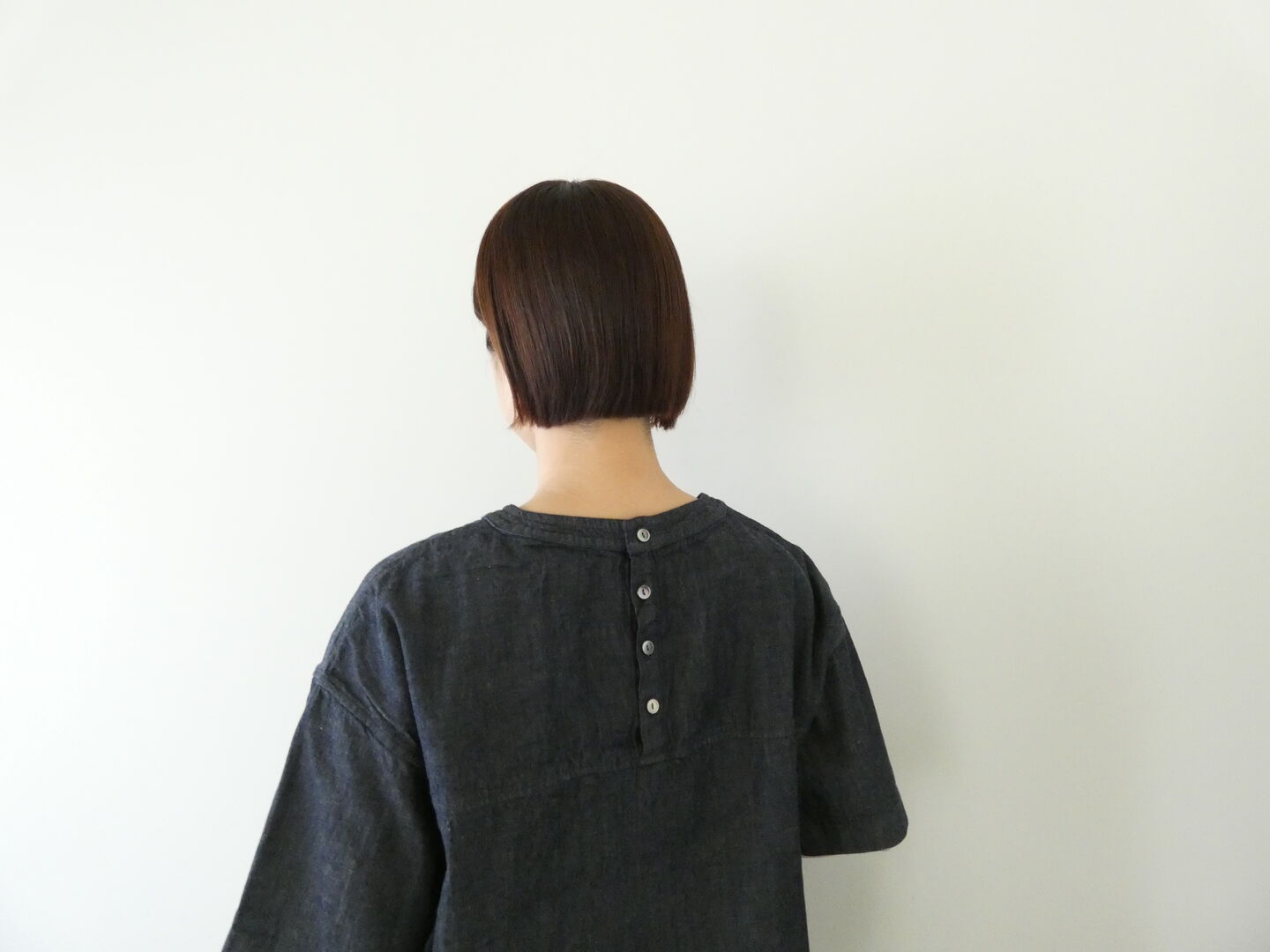 UNIVERSAL TISSU(ユニヴァーサル ティシュ) 6ozデニムバックボタンシャツの商品画像8