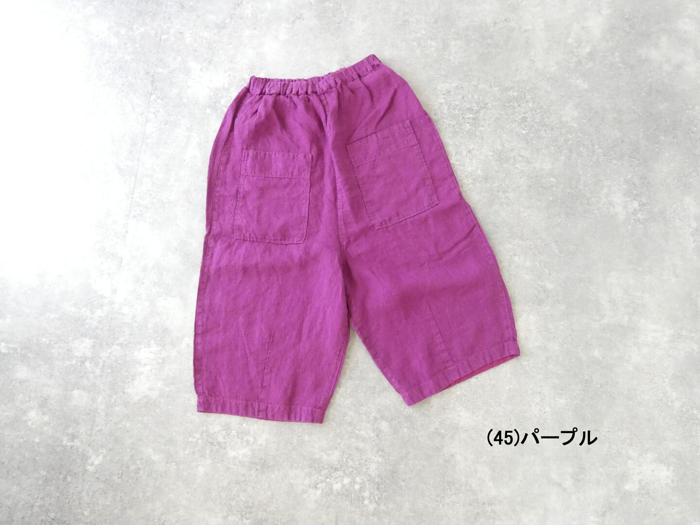 tumugu(ツムグ) ソリトリネン8分丈パンツの商品画像28