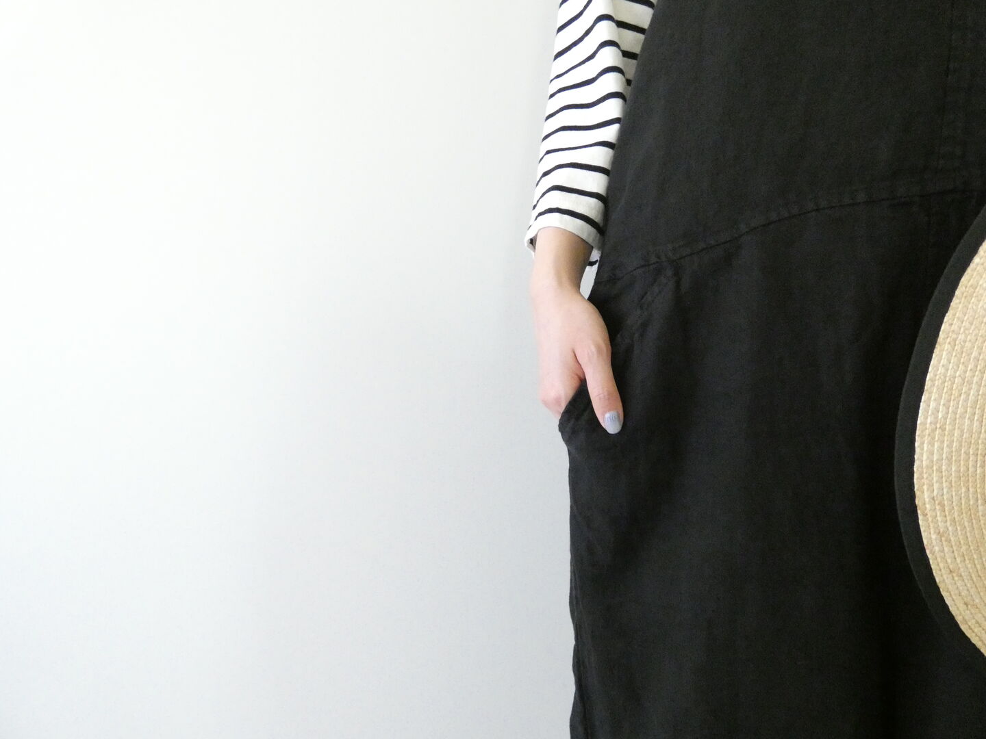 tumugu(ツムグ) ソリトリネンサロペットの商品画像16