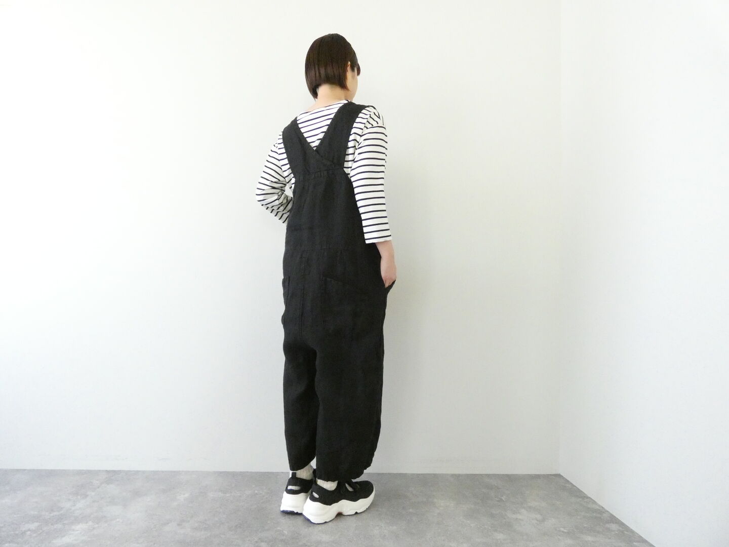 tumugu(ツムグ) ソリトリネンサロペットの商品画像5