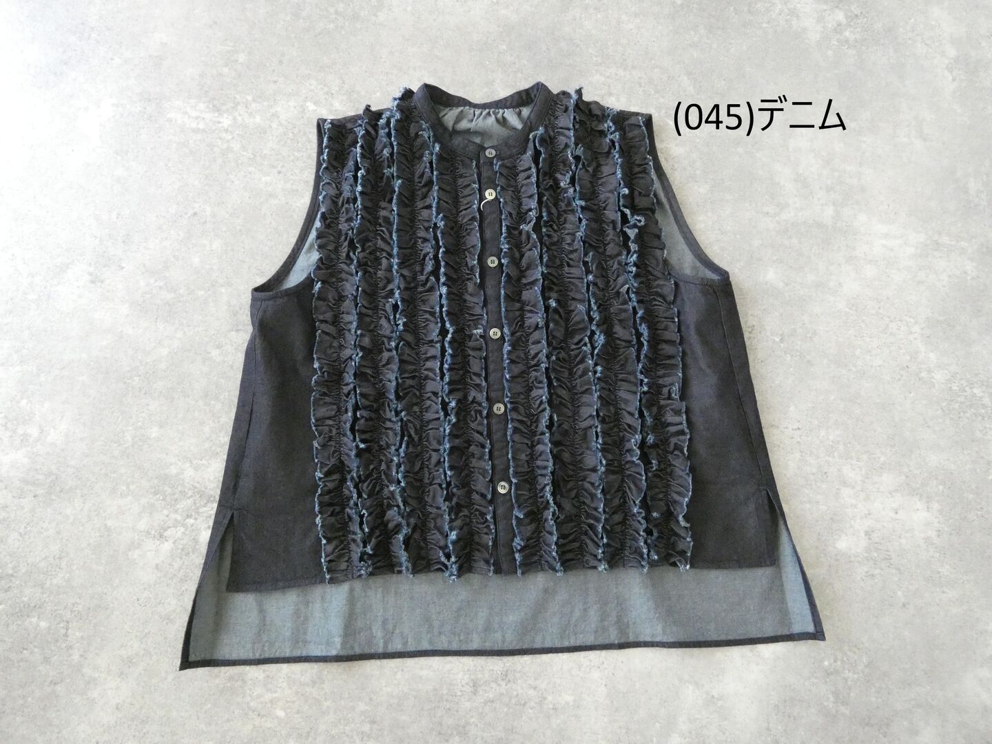 UNIVERSAL TISSU(ユニヴァーサル ティシュ) スリーブレスフリルブラウスの商品画像28