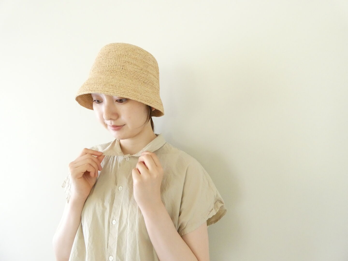 Veritecoeur(ヴェリテクール) シュリンクフレンチスリーブシャツの商品画像5