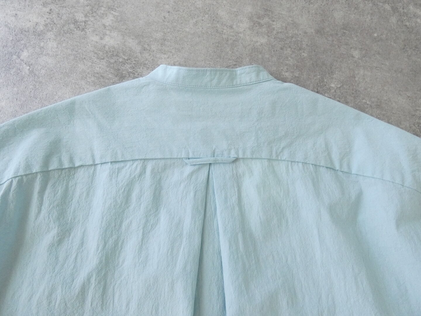 Hands of creation(ハンズオブクリエイション) 強撚cotton桐七炊きバンドカラー半袖シャツの商品画像23