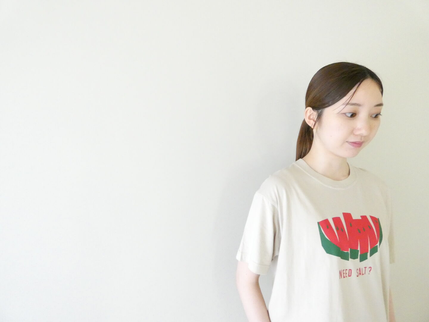 NATURAL LAUNDRY(ナチュラルランドリー) スイカのTシャツの商品画像6