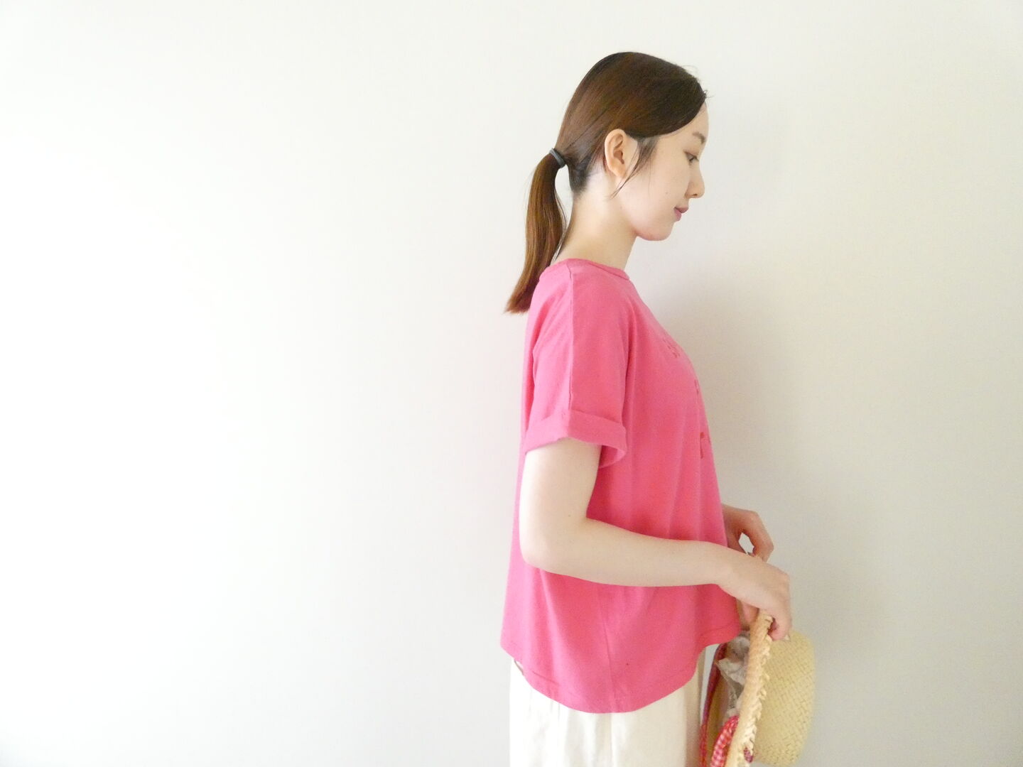 NATURAL LAUNDRY(ナチュラルランドリー) 30コーマ天竺フライアッププリントTの商品画像7