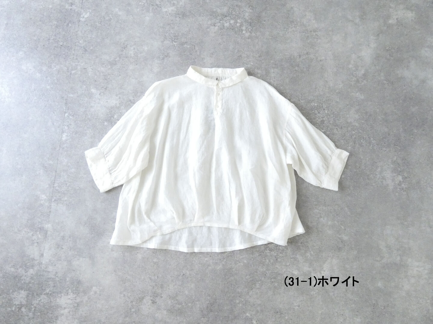 Brocante(ブロカント) リネンキャンバスバロンシャツの商品画像13