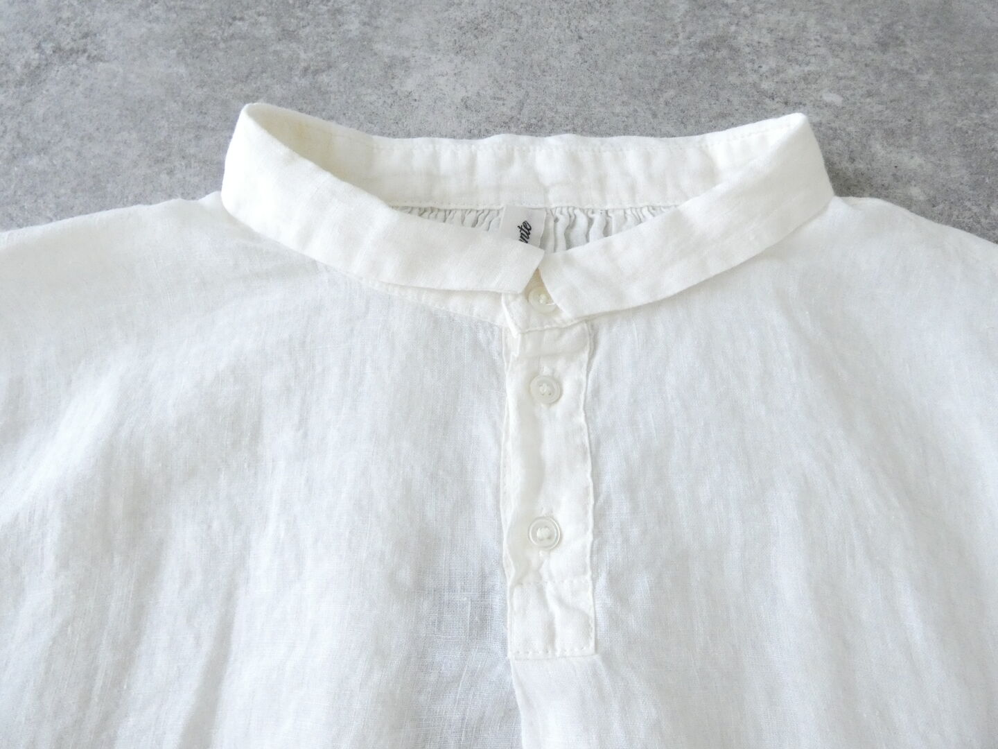 Brocante(ブロカント) リネンキャンバスバロンシャツの商品画像16