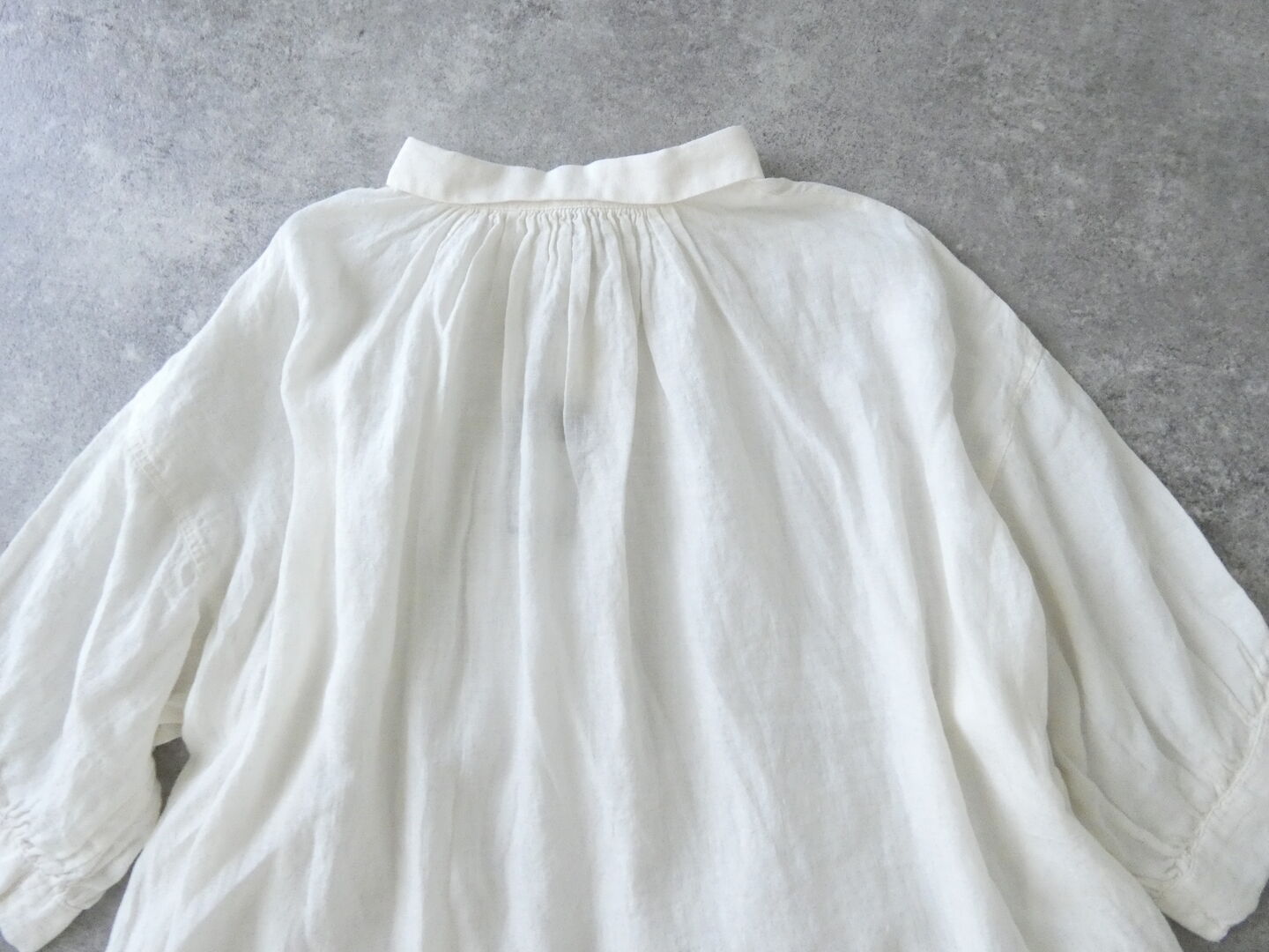 Brocante(ブロカント) リネンキャンバスバロンシャツの商品画像19