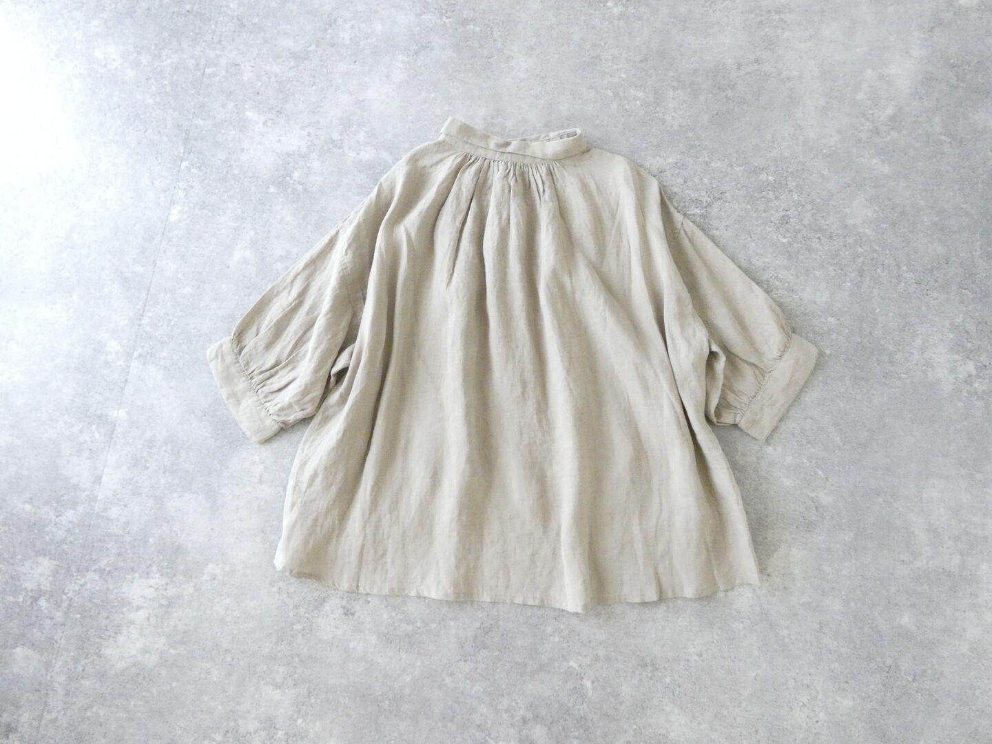 Brocante(ブロカント) リネンキャンバスバロンシャツの商品画像29