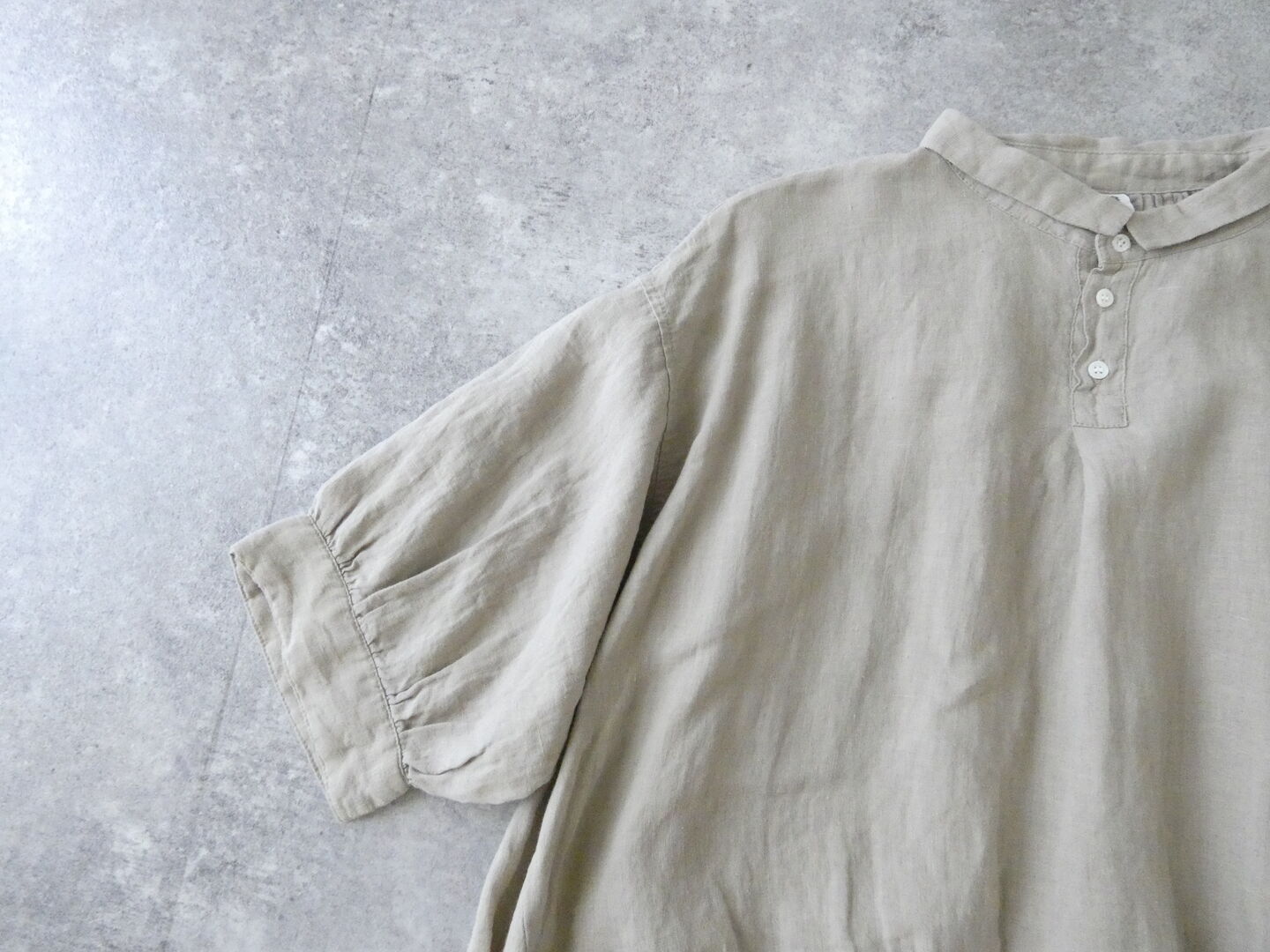Brocante(ブロカント) リネンキャンバスバロンシャツの商品画像31