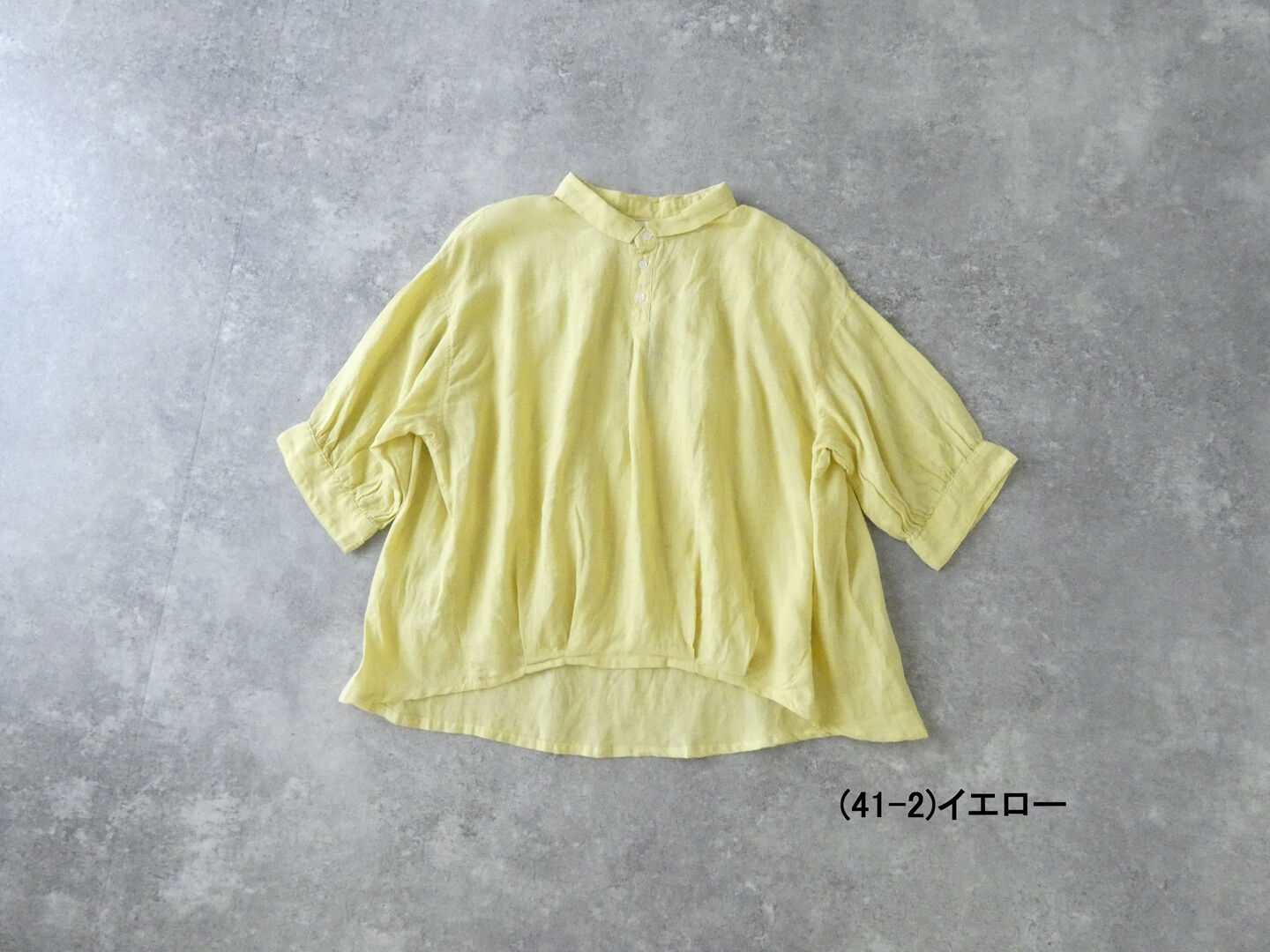 Brocante(ブロカント) リネンキャンバスバロンシャツの商品画像42