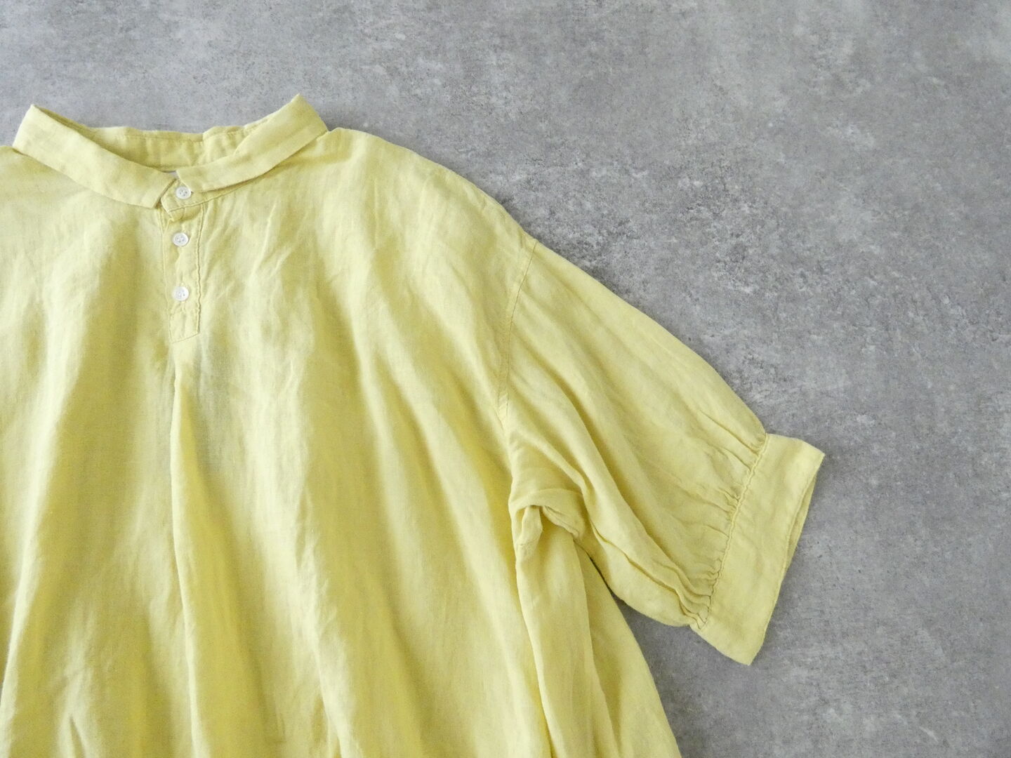 Brocante(ブロカント) リネンキャンバスバロンシャツの商品画像45