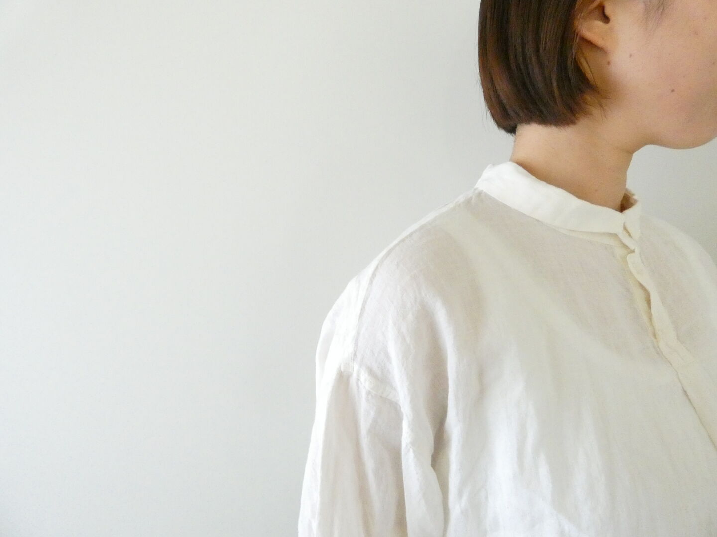 Brocante(ブロカント) リネンキャンバスバロンシャツの商品画像5
