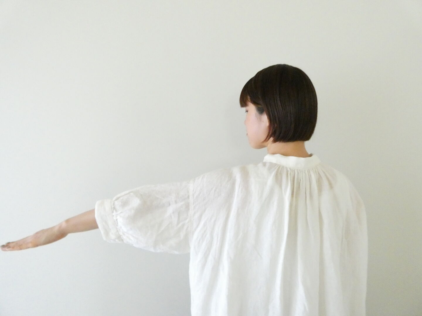 Brocante(ブロカント) リネンキャンバスバロンシャツの商品画像6