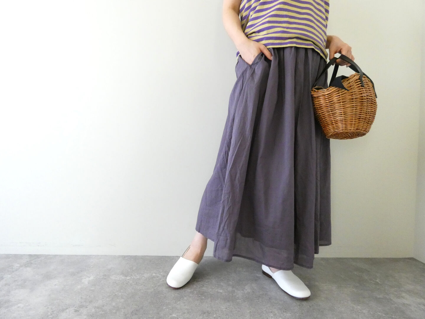 Brocante(ブロカント) インドボイル フロンセスカートの商品画像1