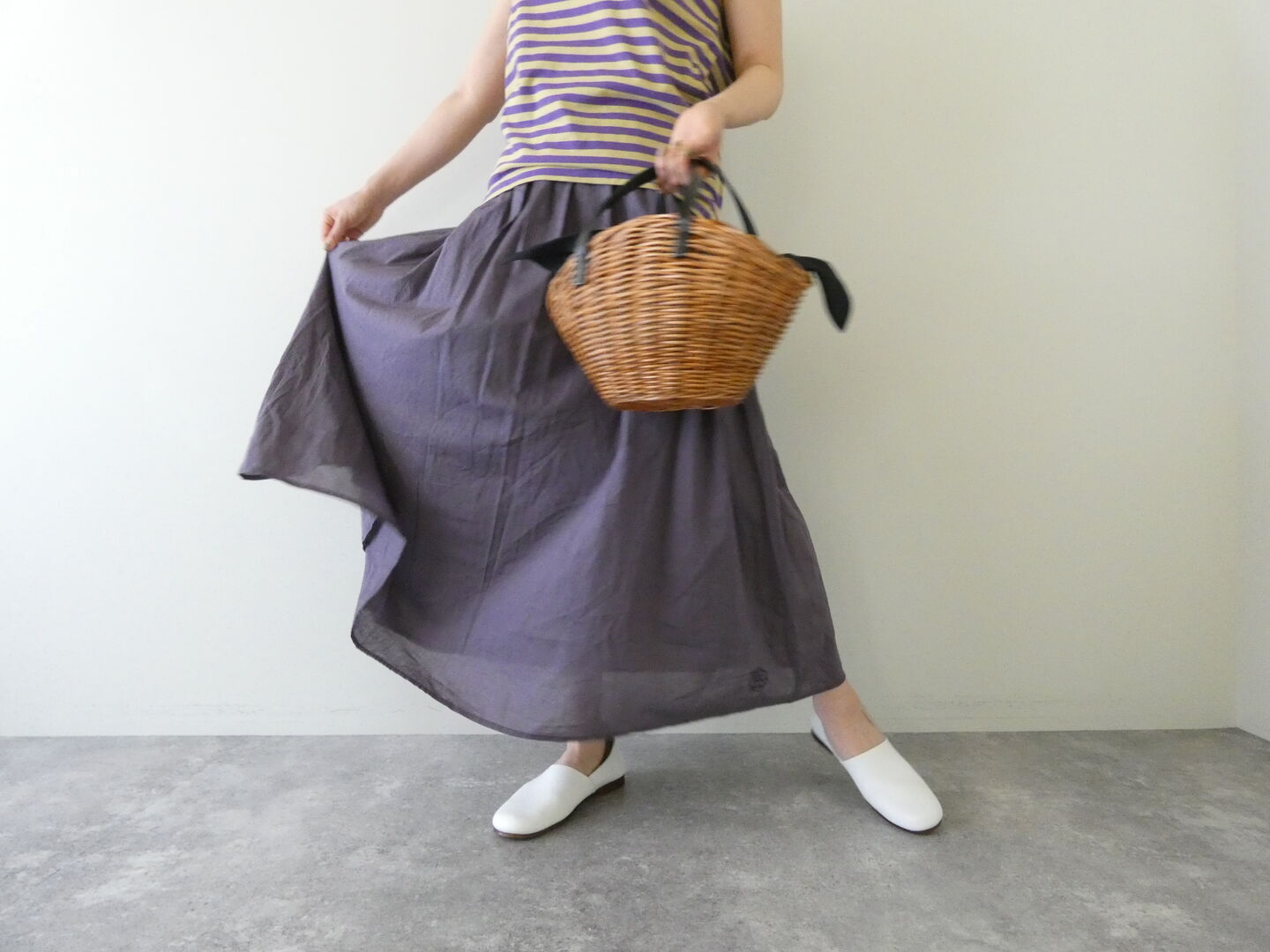 Brocante(ブロカント) インドボイル フロンセスカートの商品画像2