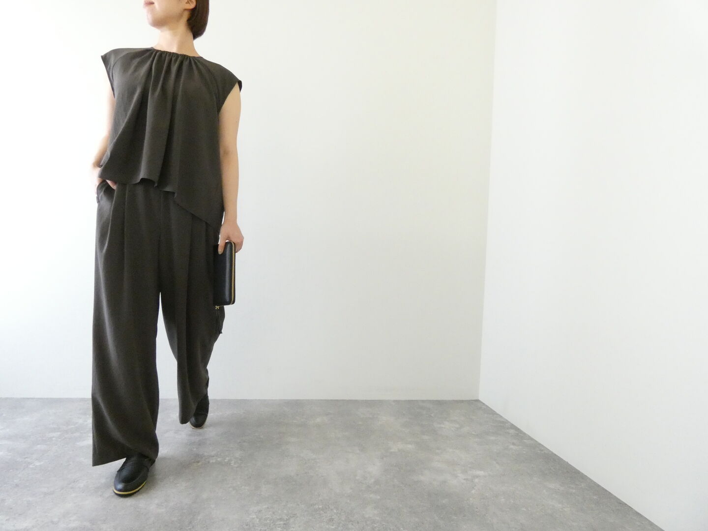 DONEEYU(ドニーユ) ジョーゼットプルオーバーの商品画像8