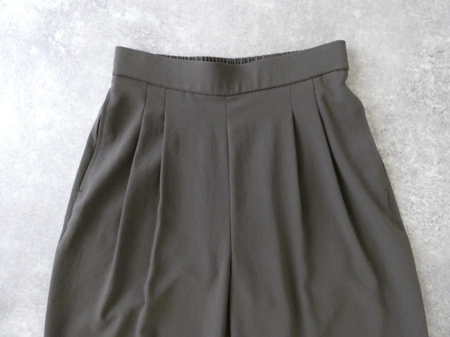 DONEEYU(ドニーユ) ジョーゼット2タックワイドパンツの商品画像19