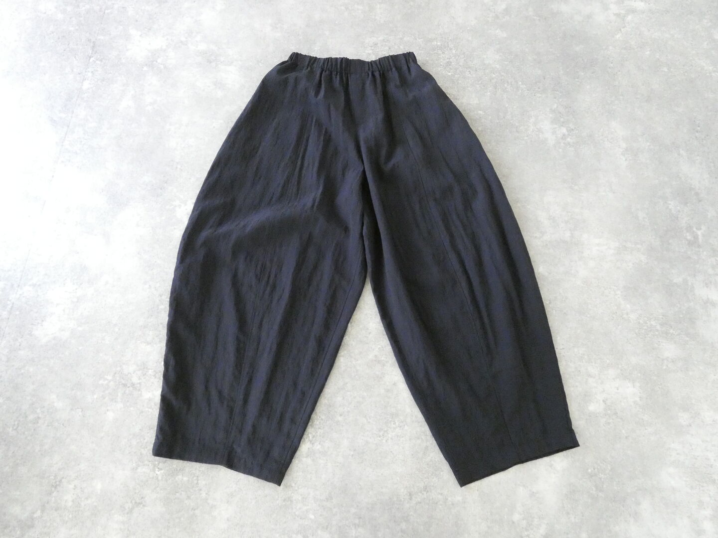 ma couleur(マ クルール) セルロース/ナイロンフィブリルバレルレッグパンツの商品画像11