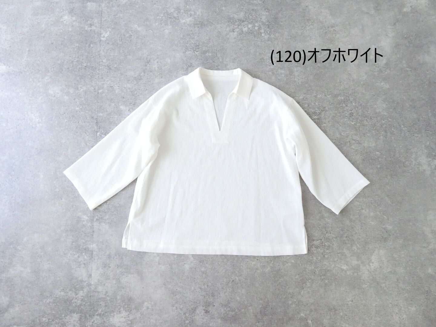 ma couleur(マ クルール) ドライガーゼカフタンブラウスの商品画像28