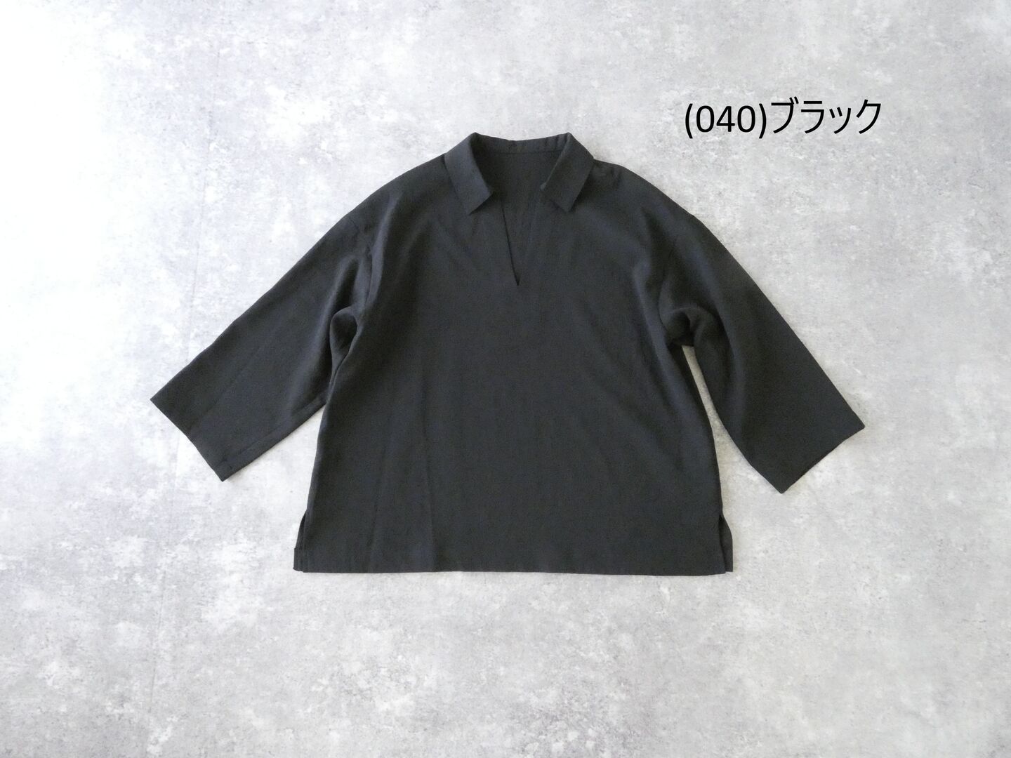 ma couleur(マ クルール) ドライガーゼカフタンブラウスの商品画像42