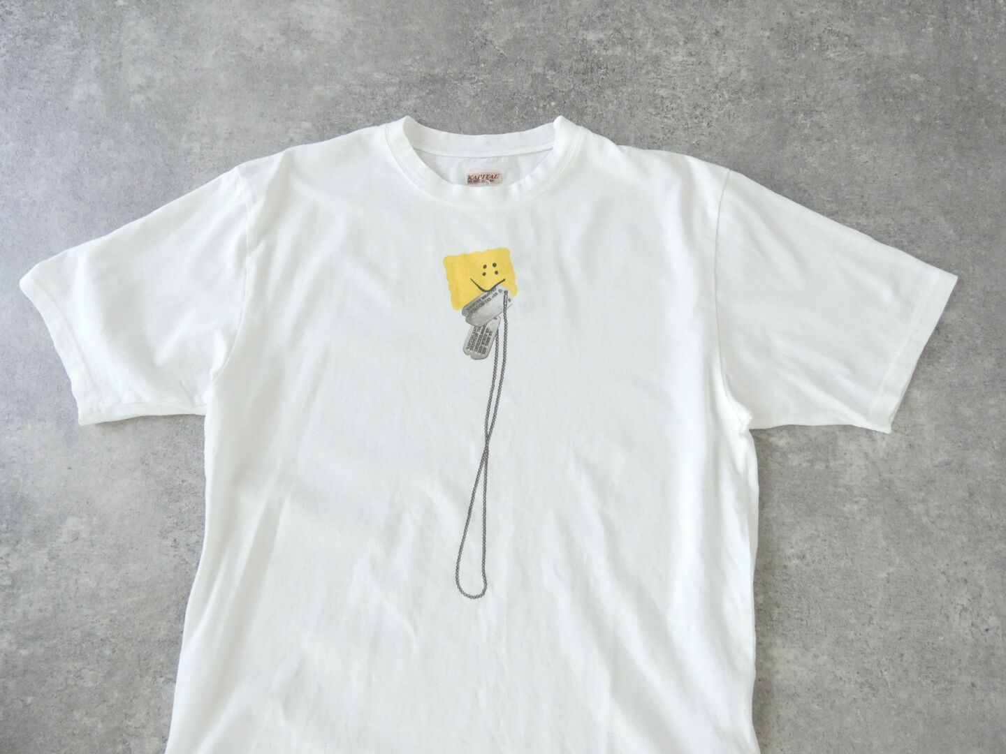 KAPITAL(キャピタル) 天竺クルーT　PECKISHドッグタグプリントの商品画像21