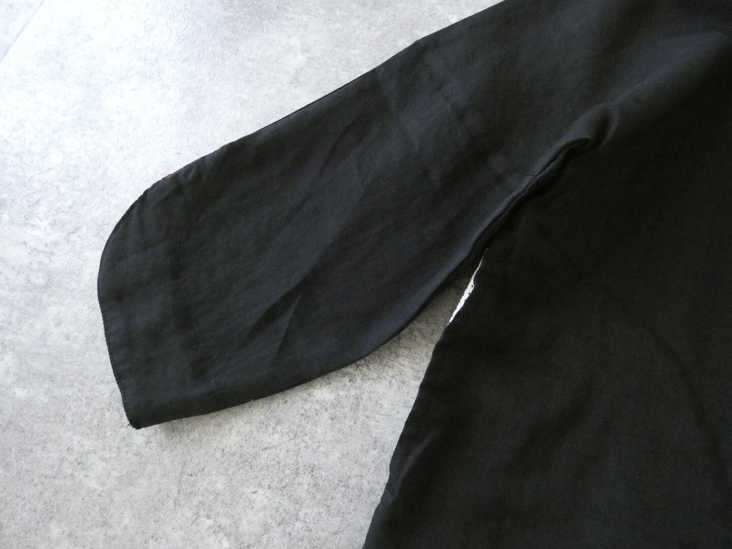 快晴堂(かいせいどう) 初秋まで着られるリネン ちび衿ボレロの商品画像22
