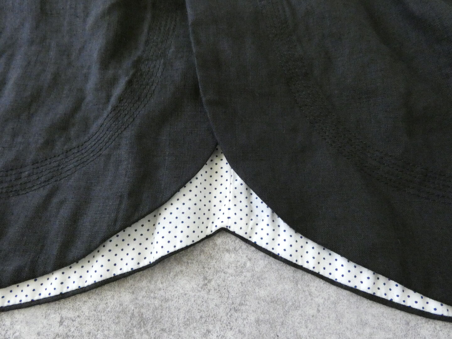 快晴堂(かいせいどう) 初秋まで着られるリネン ちび衿ボレロの商品画像26
