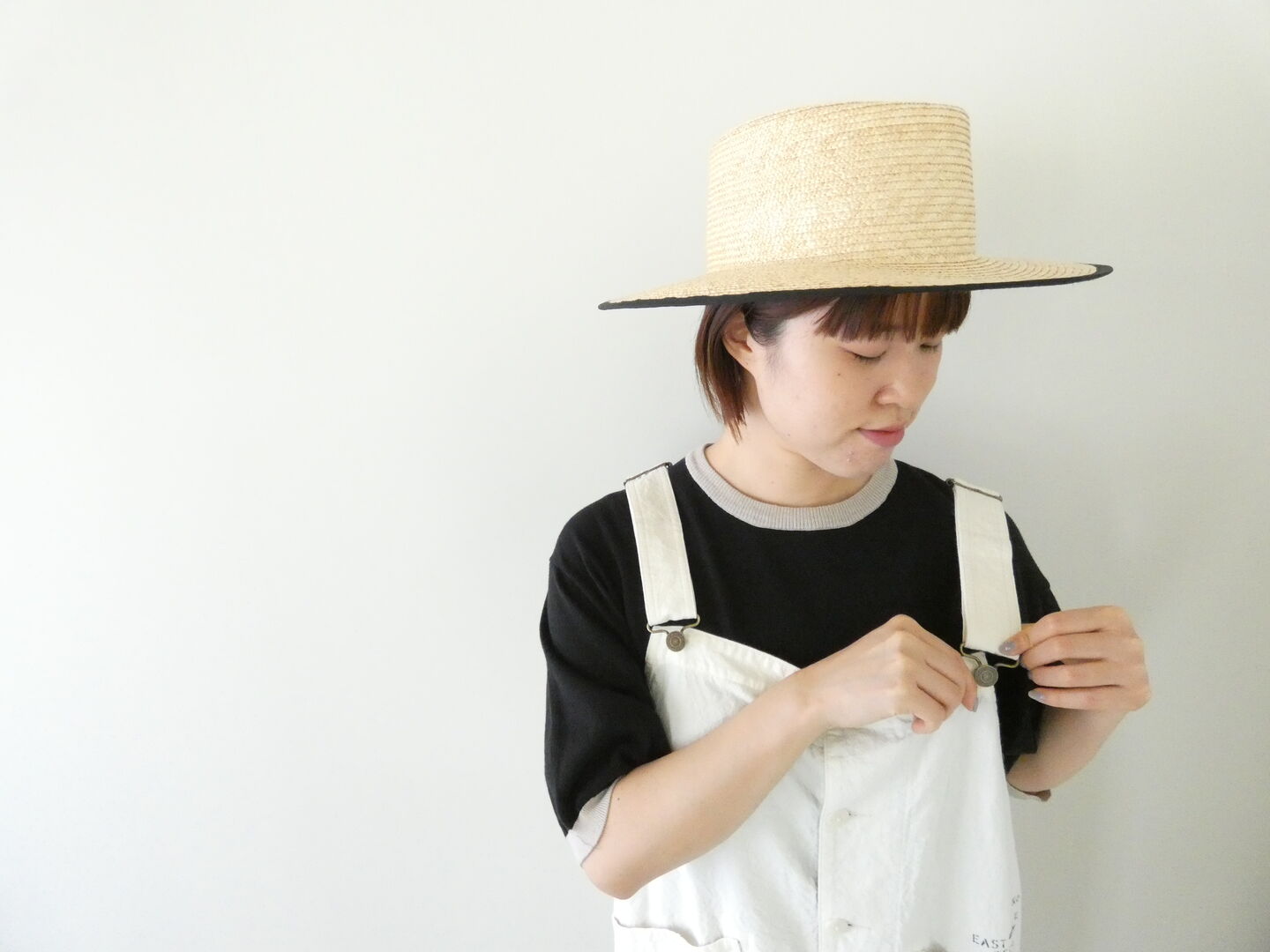 快晴堂(かいせいどう) Girl’s・マリンステンシルプリント マリンサロペットの商品画像6