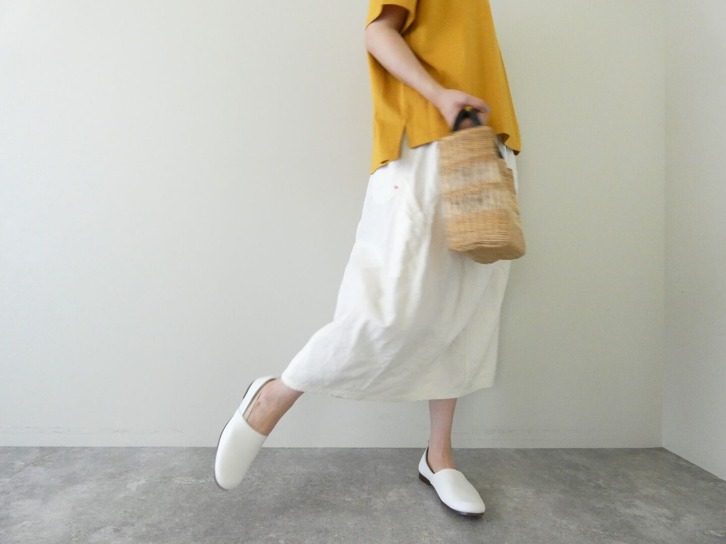 快晴堂(かいせいどう) Girl’s・マリンステンシルプリント セーリングスカートの商品画像9