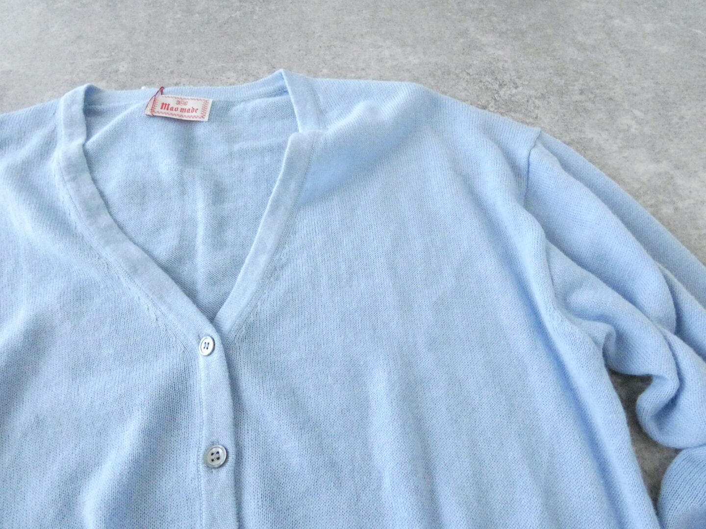 mao made(マオメイド) リネンUVカットVネッククロップド丈カーディガンの商品画像44