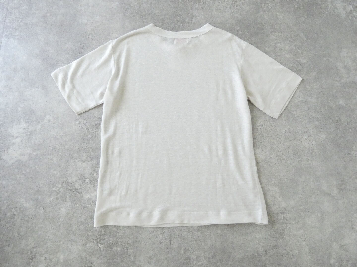 mao made(マオメイド) belgium linen ベルギーリネンハーフスリーブスタンダードTEEの商品画像11