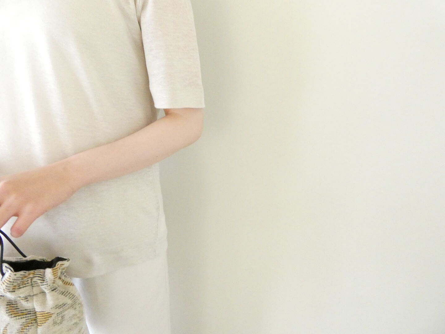 mao made(マオメイド) belgium linen ベルギーリネンハーフスリーブスタンダードTEEの商品画像17