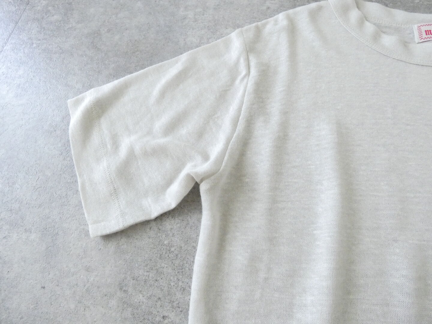 mao made(マオメイド) belgium linen ベルギーリネンハーフスリーブスタンダードTEEの商品画像20