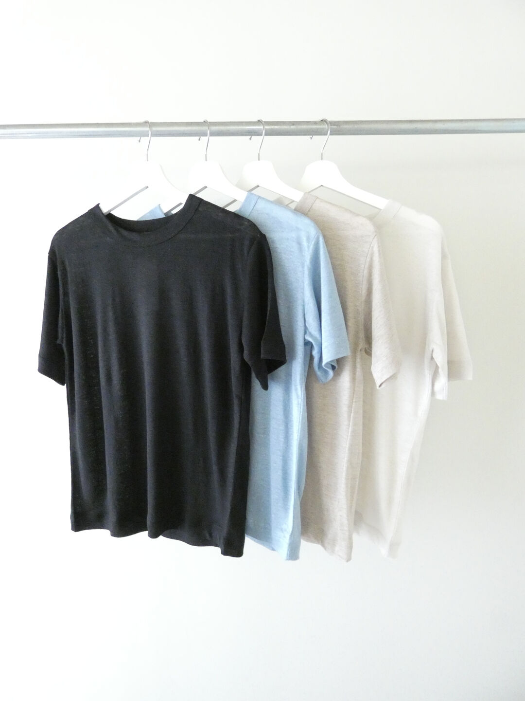 mao made(マオメイド) belgium linen ベルギーリネンハーフスリーブスタンダードTEEの商品画像8