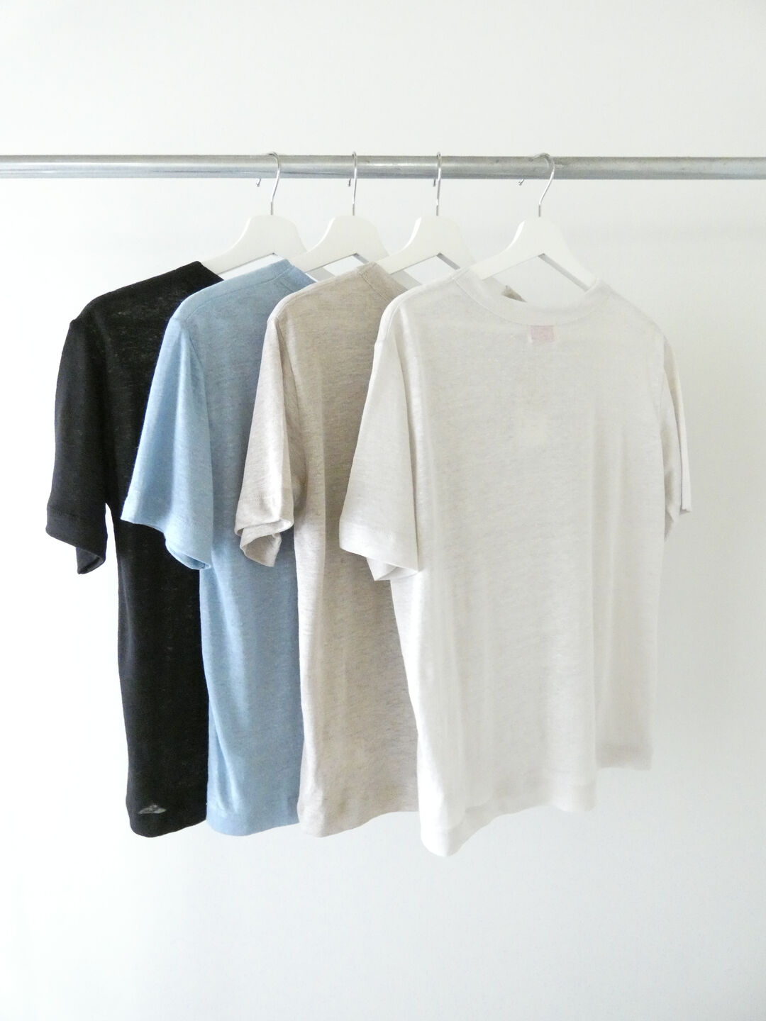 mao made(マオメイド) belgium linen ベルギーリネンハーフスリーブスタンダードTEEの商品画像9
