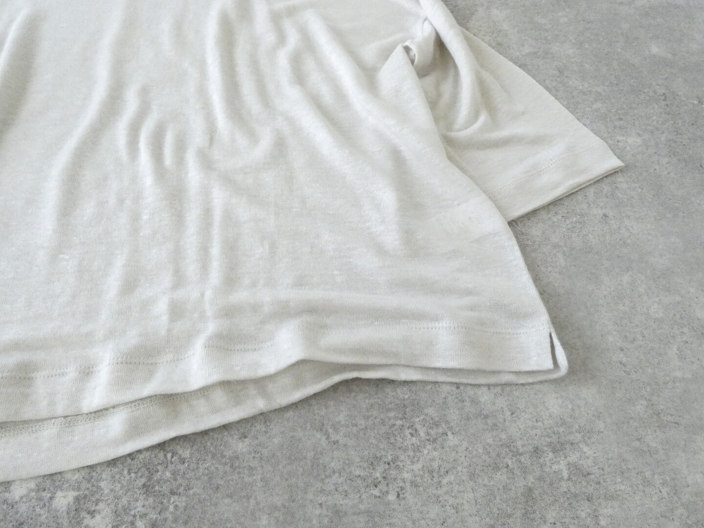 mao made(マオメイド) ベルギーリネン7分袖ワイドTEEの商品画像32
