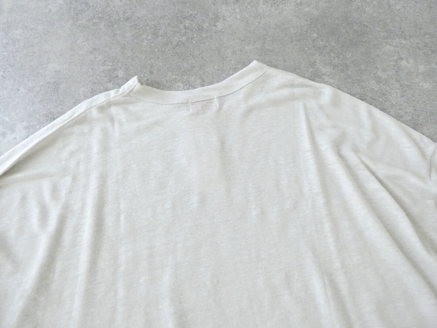 mao made(マオメイド) ベルギーリネン7分袖ワイドTEEの商品画像34
