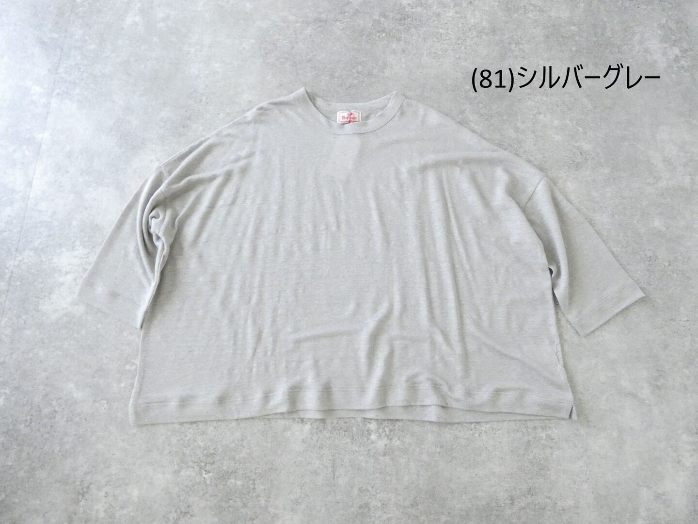mao made(マオメイド) ベルギーリネン7分袖ワイドTEEの商品画像42