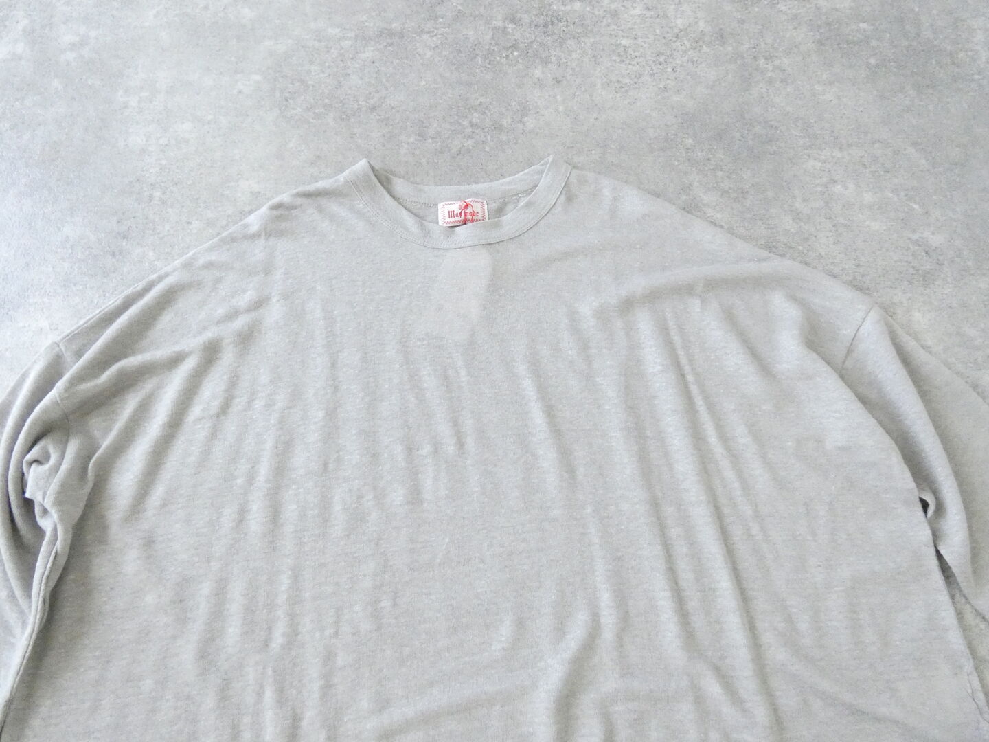 mao made(マオメイド) ベルギーリネン7分袖ワイドTEEの商品画像44