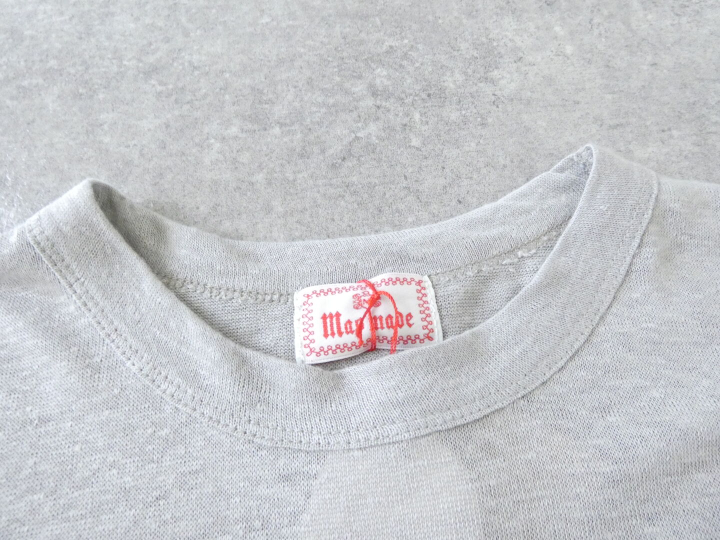 mao made(マオメイド) ベルギーリネン7分袖ワイドTEEの商品画像45