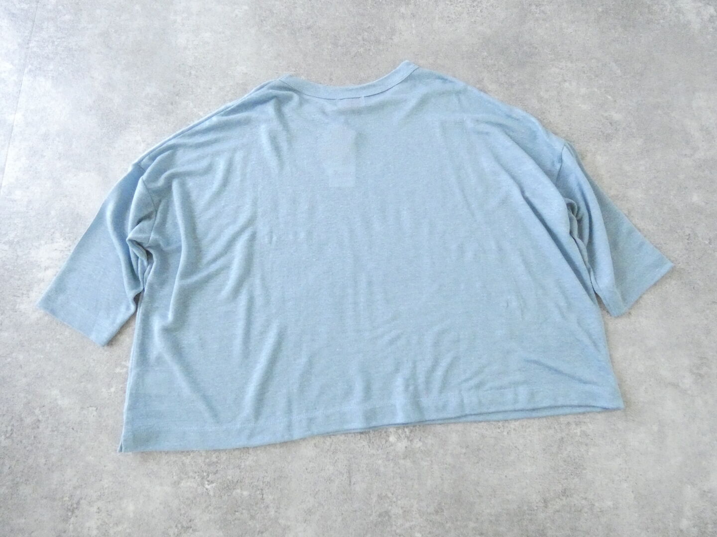 mao made(マオメイド) ベルギーリネン7分袖ワイドTEEの商品画像57