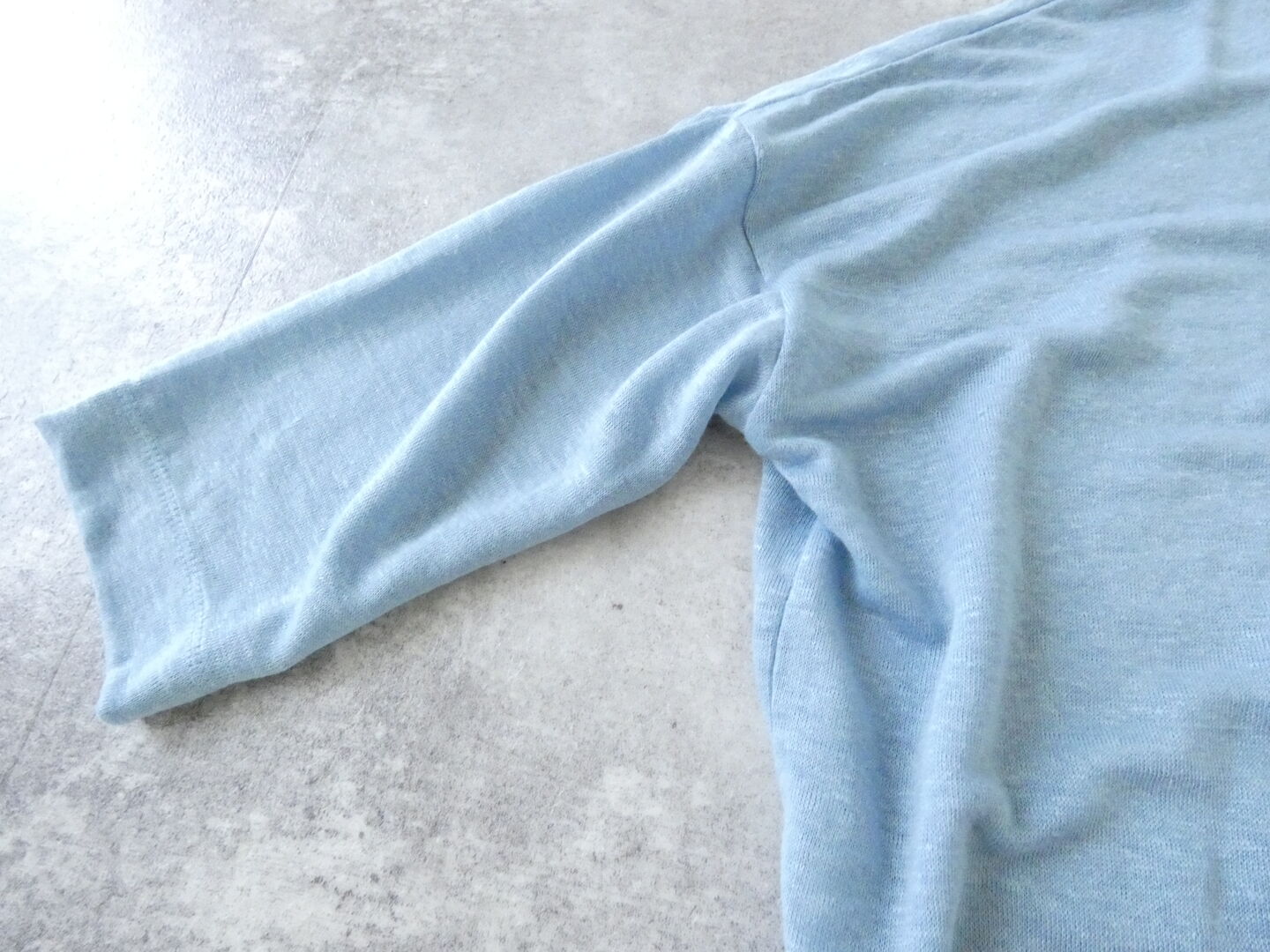 mao made(マオメイド) ベルギーリネン7分袖ワイドTEEの商品画像59