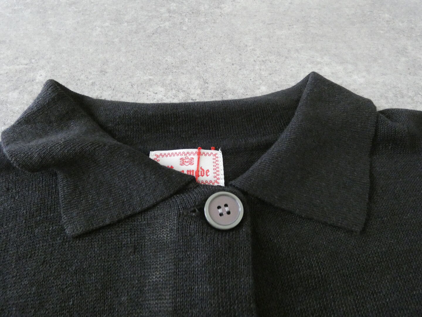 mao made(マオメイド) UV加工リネンポロ衿ハーフスリーブカーディガンの商品画像31