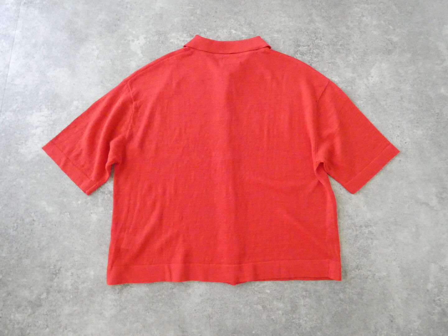 mao made(マオメイド) UV加工リネンポロ衿ハーフスリーブカーディガンの商品画像43