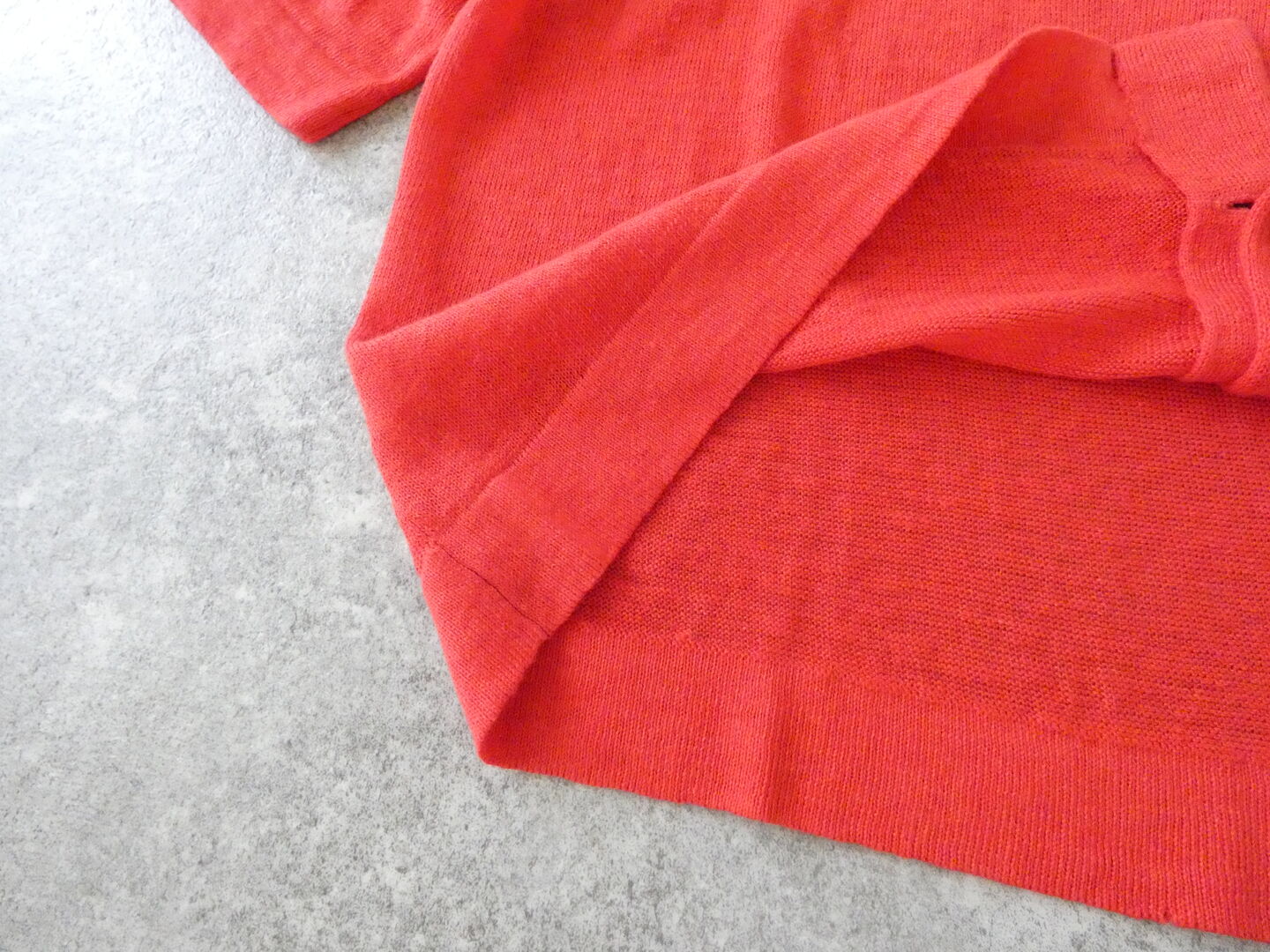 mao made(マオメイド) UV加工リネンポロ衿ハーフスリーブカーディガンの商品画像48