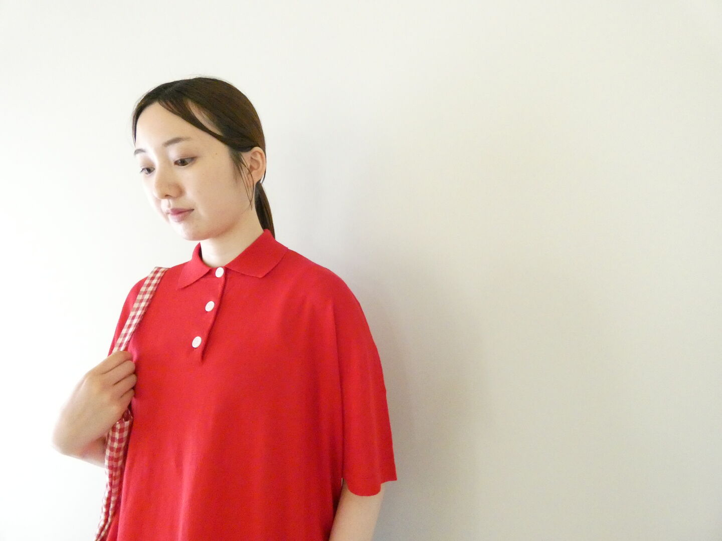 mao made(マオメイド) アサーメン ワイドが気分!ポロニットの商品画像2