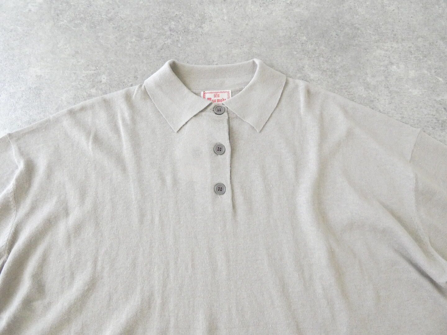 mao made(マオメイド) アサーメン ワイドが気分!ポロニットの商品画像30