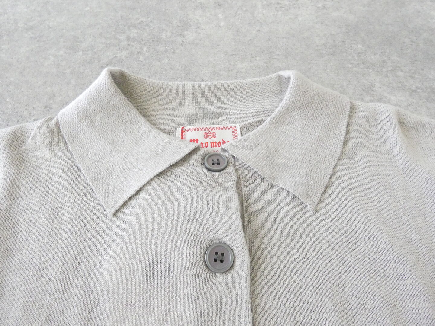 mao made(マオメイド) アサーメン ワイドが気分!ポロニットの商品画像31